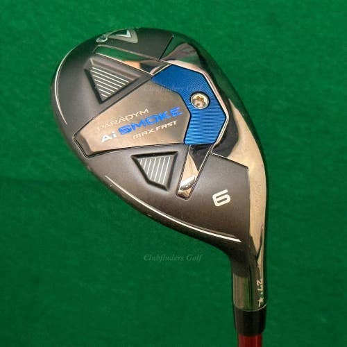Callaway Paradym Ai Smoke Max Fast 27* 6 Hybrid Denali Red 60g HY 5.5 Regular