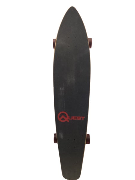 Used Quest CRUISER Complete Skateboard Black Long 11443-S000207033