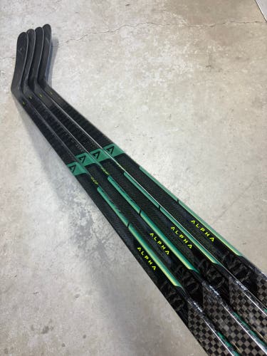 4 Pack 85 Flex P90 Senior Warrior Alpha LX3 Right Hand Hockey Stick Pro Stock (New)