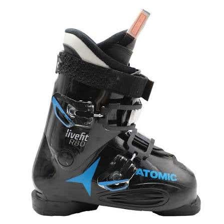 USED 2009–2012 Atomic Live Fit R80 W Women's Ski Boots - 27.5 - Black