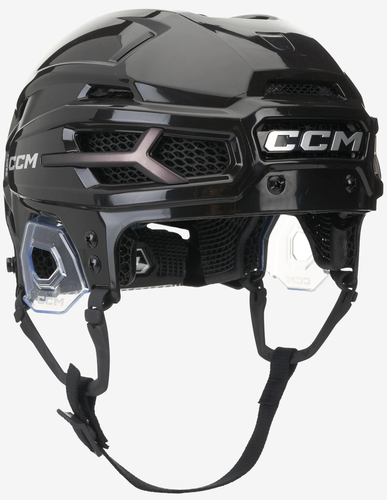 CCM Tacks X Pro Helmet, Black and White, SM, MD, LG