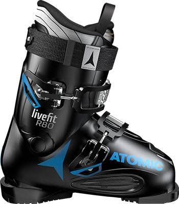 USED 2009–2012 Atomic Live Fit R80 W Women's Ski Boots - 27.5 - Black