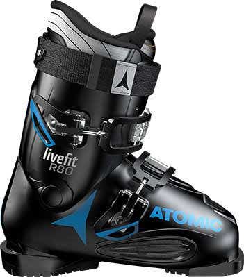 USED 2009–2012 Atomic Live Fit R80 W Women's Ski Boots - 27.5 - Black
