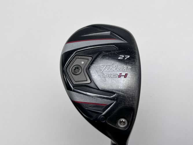 Titleist 913 H Hybrid 27* Project X HD2 6.0 92g Stiff Graphite Mens RH