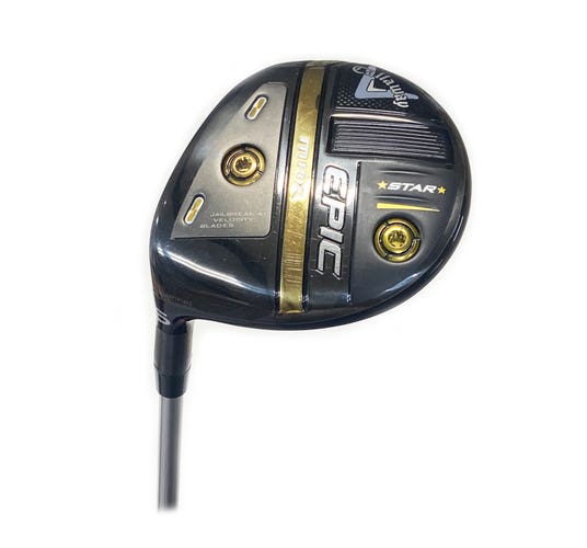 LH Callaway Epic Max Star 18* 5 Wood Graphite Aldila Ascent 50 Regular Flex