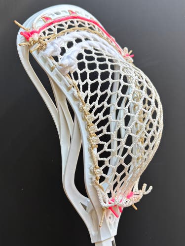New Warrior Evo QX-O Box Head Custom Strung with 4s Mesh (Sample Stringing)