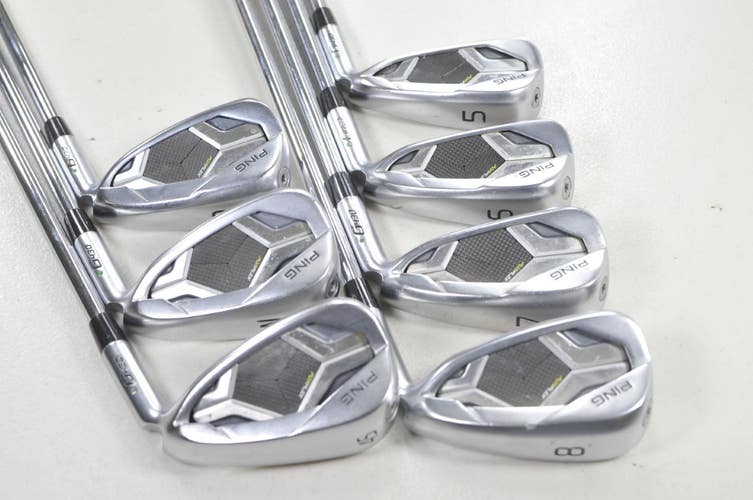 Ping G430 5-W,45* Iron Set Regular Flex Green Dot Right AWT 2.0 Steel # 220739