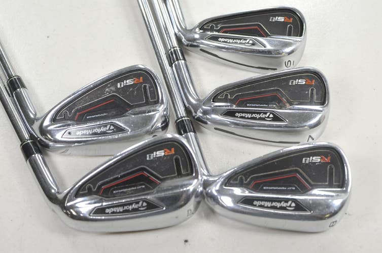TaylorMade RSi 1 6-PW Iron Set Stiff Flex Right 90g Reax Steel # 222293