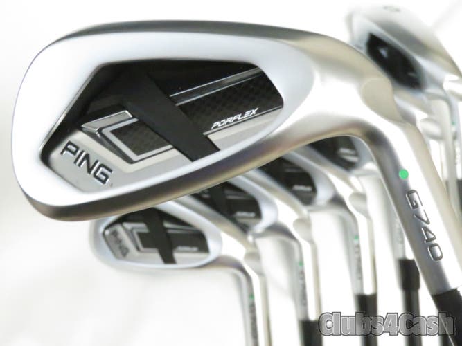 PING G740 Irons Green Dot UST Mamiya Recoil Dart 75 F3 5-P+U  .. Display