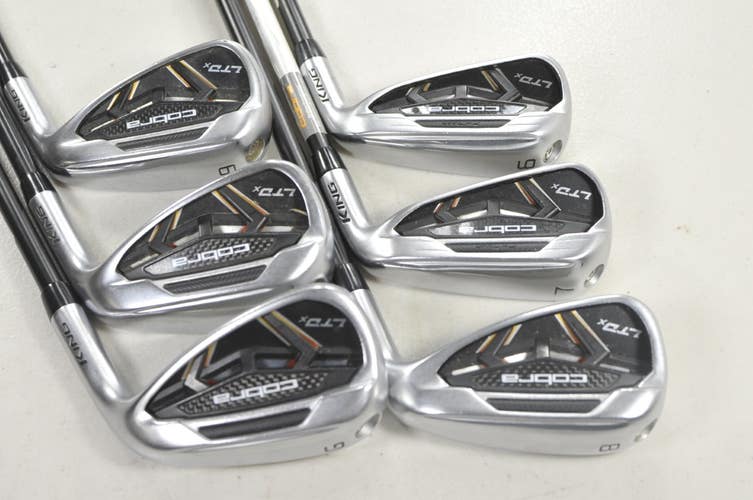 Cobra LTDx 6-PW,GW Iron Set Senior Flex Right KBS PGI 65g Graphite # 222105