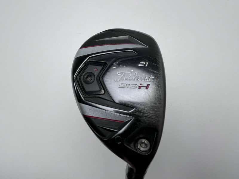 Titleist 913 H Hybrid 21* Aldila Tour ATX 2.8 85g Stiff Graphite