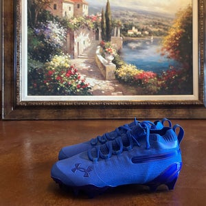 Unisex Size M 8.0 (W 9.0) Under Armour Spotlight MC Mid Top Molded Cleats (New)