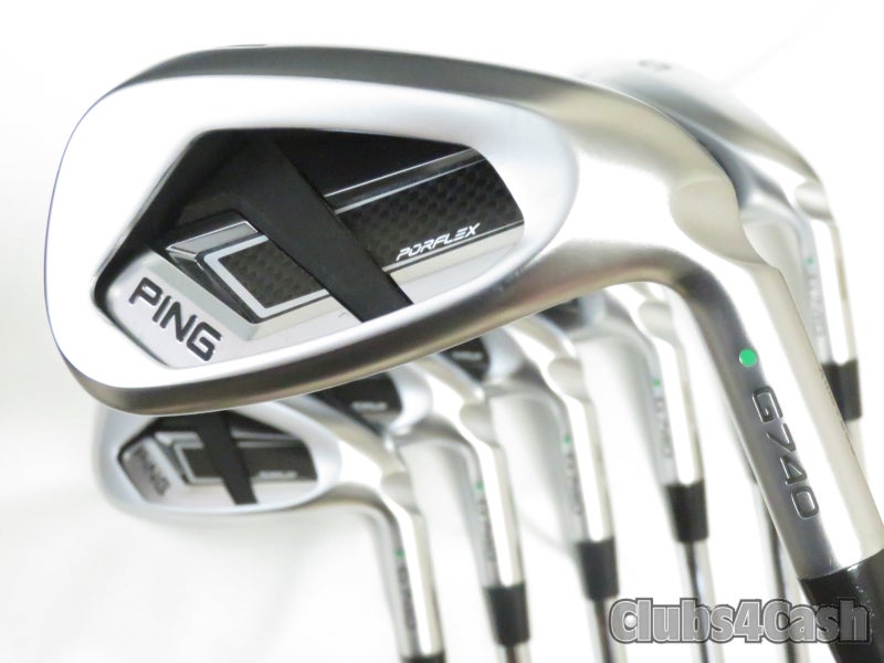 PING G740 Irons Green Dot NS PRO Modus3 TOUR 105 Stiff 5-P+U +1/2