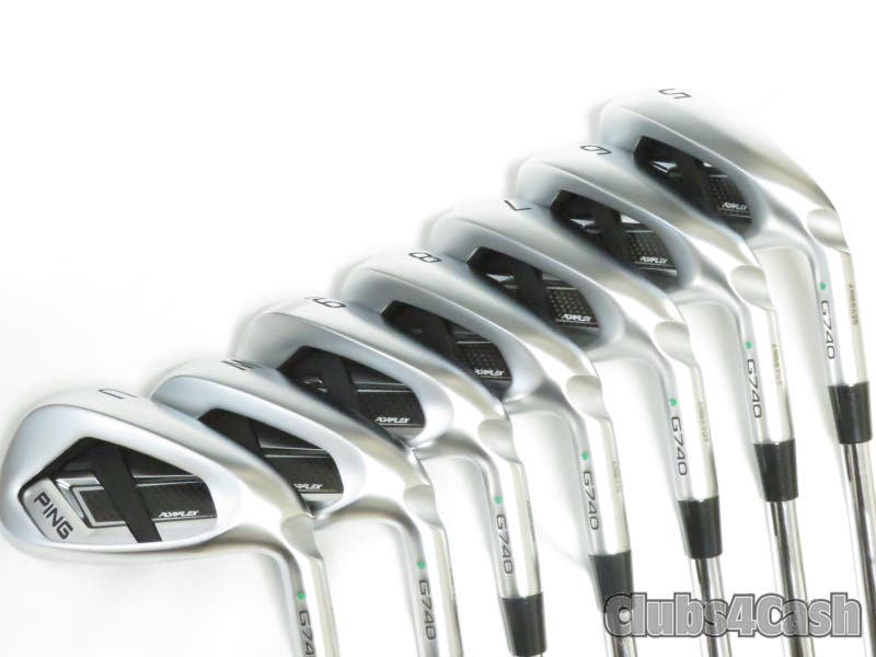 PING G740 Irons Green Dot NS PRO Modus3 TOUR 105 Stiff 5-P+U +1/2