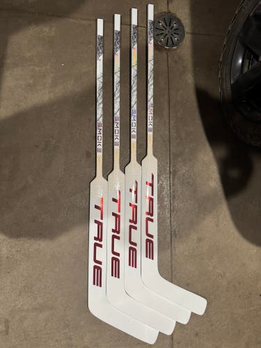 Senior True HZRDUS Smoke Regular Goalie Stick 25" Paddle Pro Stock (New)