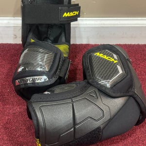 Intermediate Medium Bauer Supreme Mach Elbow Pads (New) Item#TJMEB