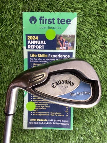 Callaway Lefthanded Big Bertha 2008 Ladies PW Pitching Wedge With Graphite Shaft