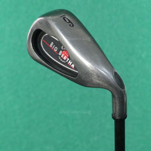 Callaway Big Bertha 2004 Single 6 Iron Factory RCH 75i Graphite Light