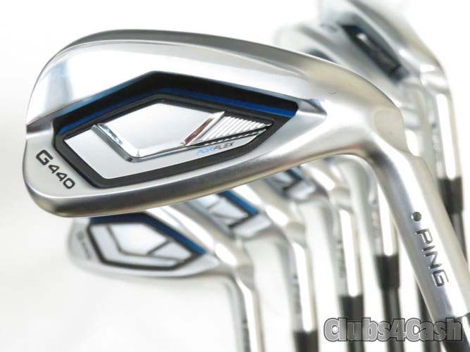 PING G440 Irons Black Dot Alta CB Blue Regular Flex 5-P+Uw  .. MINT