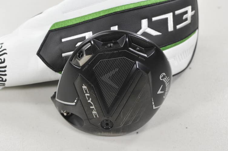 Callaway Elyte Night Edition 10.5* Driver HEAD ONLY Right with Cover # 222274