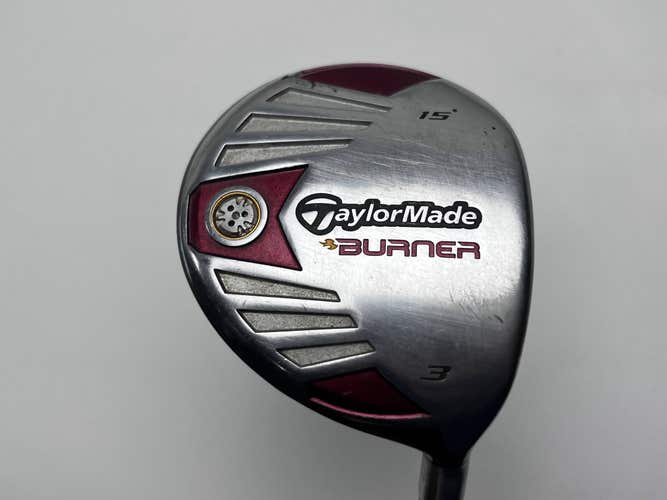 TaylorMade Burner Steel 2007 3 Fairway Wood 15* REAX 50g Regular RH