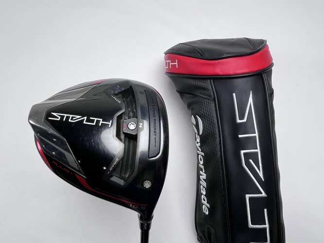 TaylorMade Stealth Plus Driver 10.5* HZRDUS RDX Smoke 6.0 Blue 60g Stiff RH HC