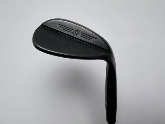 Titleist Vokey SM9 Jet Black 56* 8 Bounce M-Grind Wedge Steel Mens