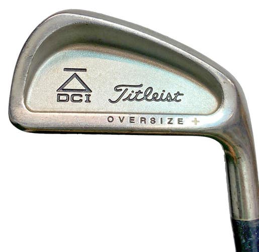 Titleist DCI Black Oversize + 5 Iron RH Tri Spec Stiff Steel 37.75" Nice Grip
