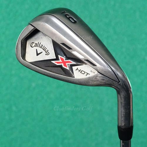 Callaway X-Hot N-14 Single 9 Iron Factory True Temper  Steel Uniflex