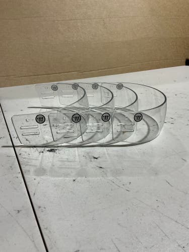 Warrior Short Cut Pro Stock Visor Used