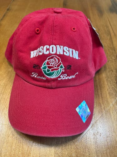 Wisconsin Rose Bowl 2012 Red Adult Unisex Hat (New)