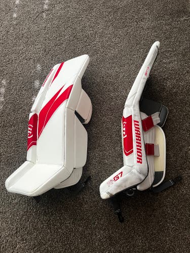 28" Warrior Ritual G7 Goalie Leg Pads (Used)