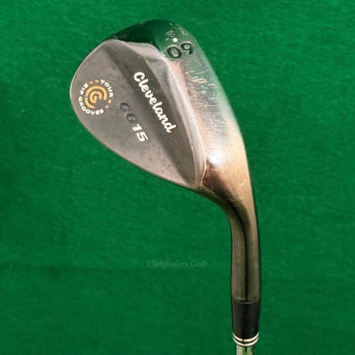 Cleveland CG15 Black Pearl 60-8 60 Lob Wedge Stepped Steel Wedge Flex
