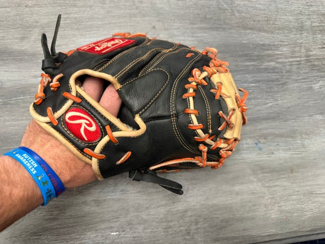 Rawlings Gold Glove Elite Series RH Catcher's Baseball Glove 32.5" (Used)