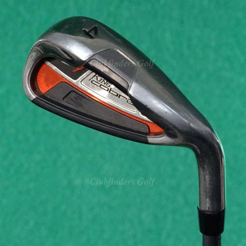 King Cobra S9 2008 Single 4 Iron Cleveland Fujikura Fit-On M Red Graphite Stiff