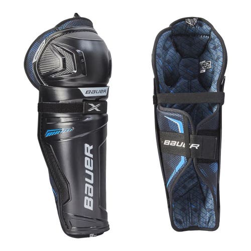 Senior Bauer X 16" Shin Pads (New)