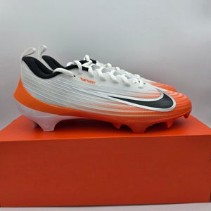 Nike Vapor Speed 3 TB White Orange Football Cleats HM8849-104 Men's Size 9
