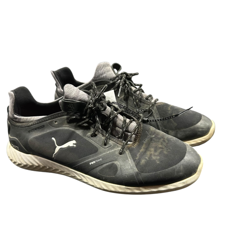 Used Puma INGNITE Mens Golf Shoes Black Senior 9 11375-C000378004