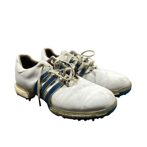 Used Adidas TOUR 360 Mens Golf Shoes White Senior 9 11375-C000378005