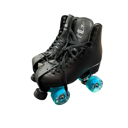 Used JACKSON FINESSE Senior Roller Quad Skates Black Senior 5 11375-S000379013