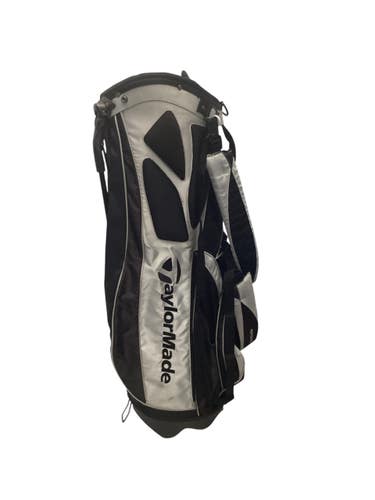 Used Taylormade Mens Stand Bag Black 11443-S000207005
