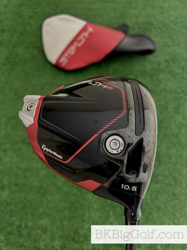 Taylormade Stealth 2 10.5 Driver w Headcover / Stiff