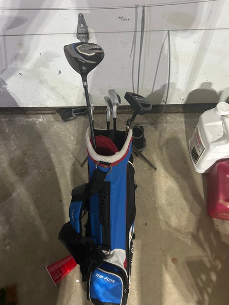 Junior Top Flite Top Flite Junior Left Hand Clubs (Full Set) Junior 5 piece