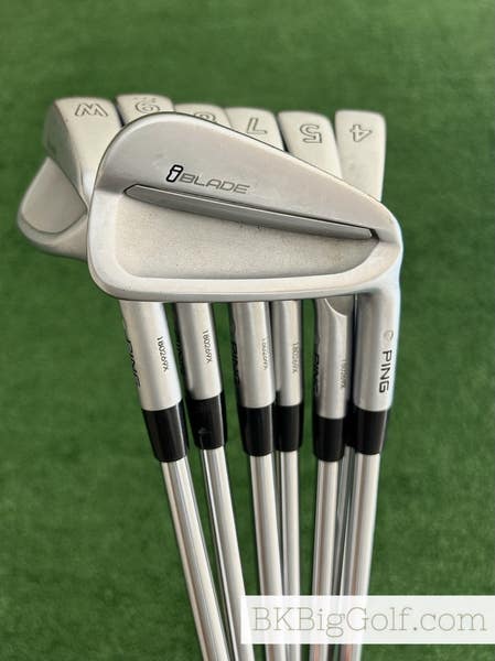 PING iBLADE G400 アイアンセット　FLEX S/X パワーHIT Ping iBlade Iron Set 4-W / Project X 6.5 Extra Stiff +2