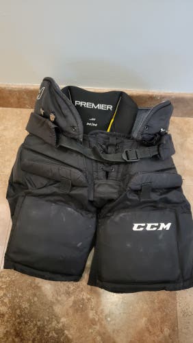 Junior Medium CCM Premier Hockey Goalie Pants (Used)