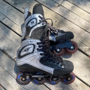 Mission Inline Skates Size 9 (Used)