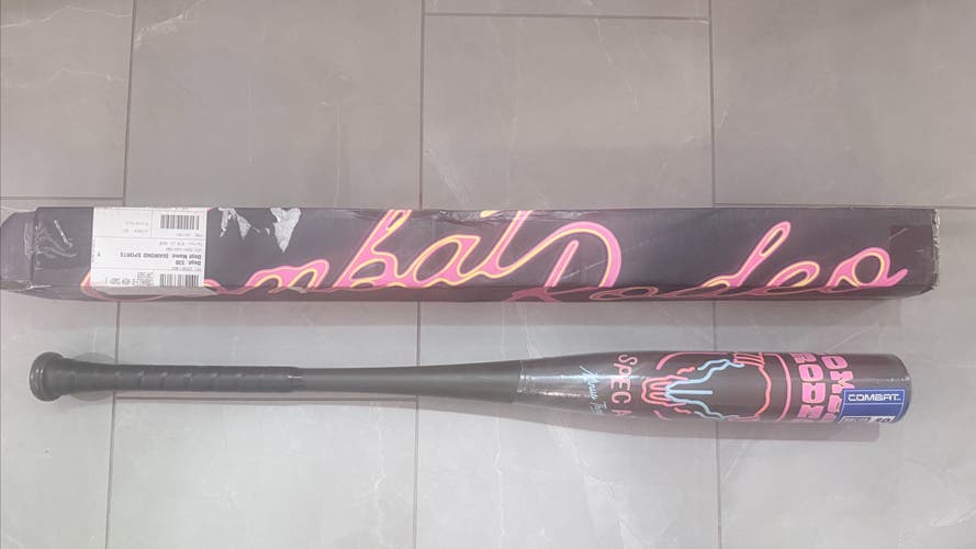 2025 COMBAT MFG Midnight Rodeo "Arena" SPEC-A1 BBCOR Bat Certified Bat (-3) 29 oz 32" (New)