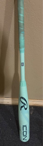 2026 Rawlings Icon Composite BBCOR Certified Bat (-3) 30 oz 33" (Used)