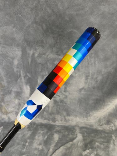 White 2023 DeMarini Prism+ Composite Bat (-11) Composite 18 oz 29" (Used)