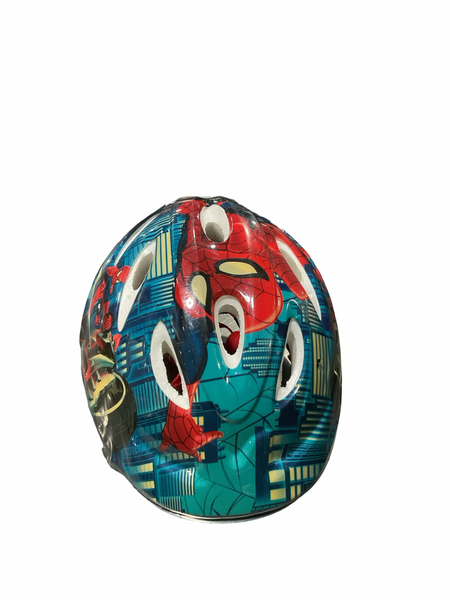 blue spiderman motorcycle helmet Skullskins Spider-Man Wired Web Full Face Cover Dot Certified Spiderman Motorcycle Helmet